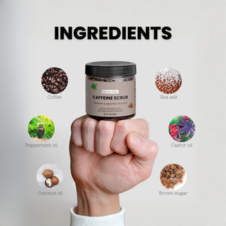 Peppermint Caffeine Body Scrub