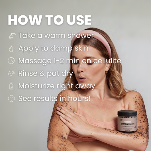 Peppermint Caffeine Body Scrub